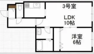 フレスコ25【3階】の間取り