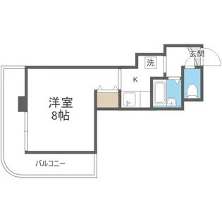 メゾン・にれの樹【2階】の間取り