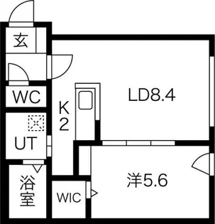 ラフレーズN32 【4階】の間取り