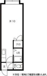 フロンティアKⅢ【3階】の間取り