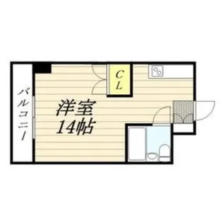 札幌グランドハイツ【5階】の間取り