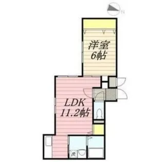 REVE HIRAGISHI【4階】の間取り