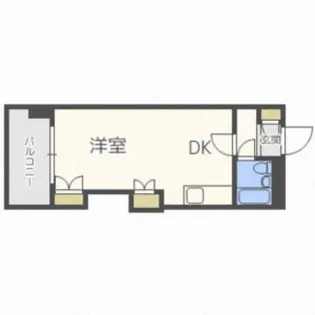 プラザハイツ24【8階】の間取り