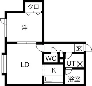 リープ・ブルーメ【201号室】の間取り