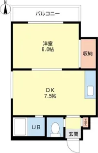 ブルーベル北17【3階】の間取り