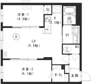 新築)ルチアーノN35【3階】の間取り