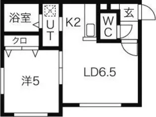 ル・ファールN18【4階】の間取り