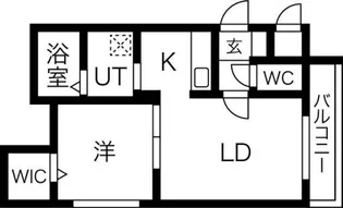 MTガーデンNorth II【4階】の間取り