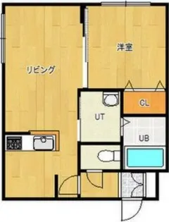 デイズ環状通東【205号室】の間取り