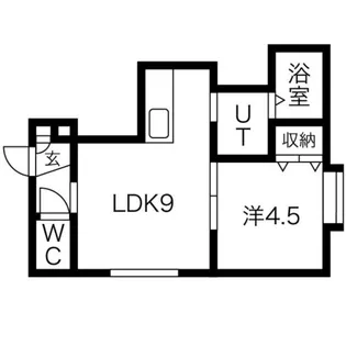 アクア18【203号室】の間取り