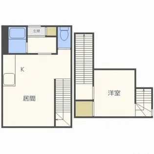 ピュアN41B棟【203号室】の間取り