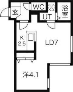 ノースカナル【3階】の間取り