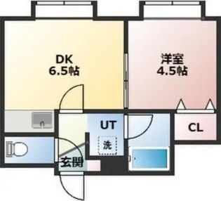 ガリバー22【3階】の間取り