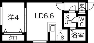SEA PRAIRIE (シープレーリー)【4階】の間取り