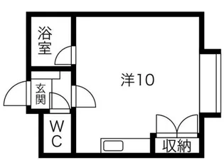 デグネス札幌【201号室】の間取り
