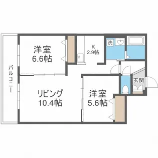 グラン札幌(GRAN SAPPORO)【5階】の間取り
