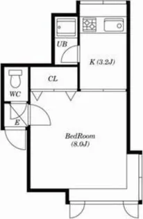 ハイツエリックス【7号室】の間取り