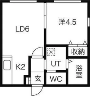 リースクエア28【3階】の間取り