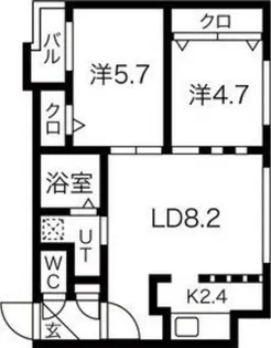 Norte15【3階】の間取り