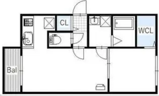 SS Ⅶ【4階】の間取り