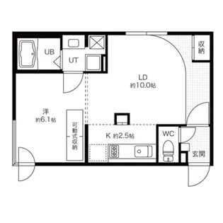 Ti amo N22【3階】の間取り
