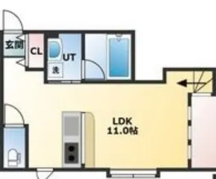 エスパニア札幌IV【2階】の間取り