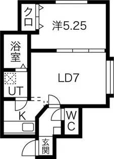 メゾンパークスN41【302号室】の間取り
