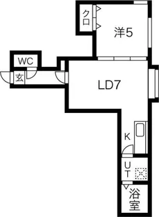 RITZ one【2階】の間取り