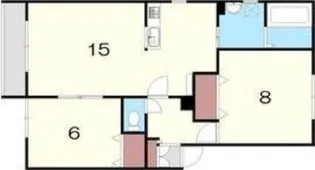 ファミーユエザンスⅠ【2階】の間取り