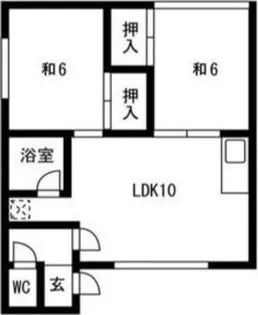 おざわマンション【201号室】の間取り