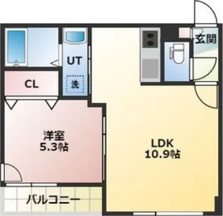 First‘ll(ファースティール)【4階】の間取り