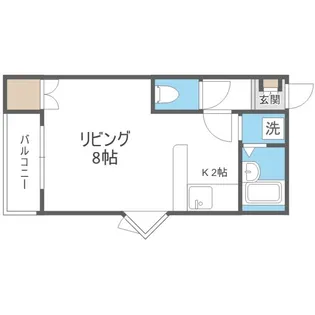 グランヴィレッジ元町【1階】の間取り