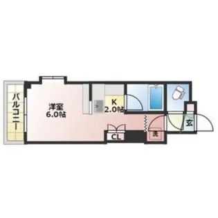 ノースシティ32【207号室】の間取り