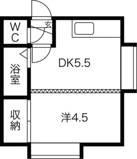 ホワイトパレスキタダI【3階】の間取り