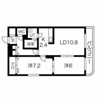 RAPHLES 【3階】の間取り