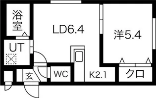 LOUIS Ⅰ【4階】の間取り
