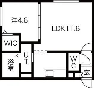Libra元町 【201号室】の間取り
