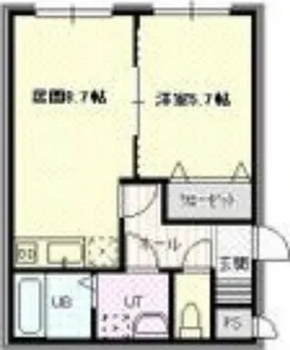 アビタ元町【3階】の間取り