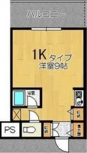 コンツェルトパーク北27【302号室】の間取り