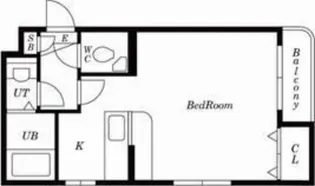 ノースコートN17【401号室】の間取り