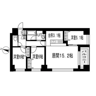 ブリーズN41【9階】の間取り