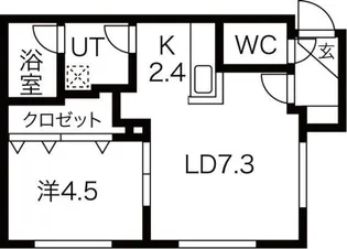 SAKURAコンフォートM【2階】の間取り