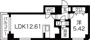 Felice(フェリーチェ)【205号室】の間取り