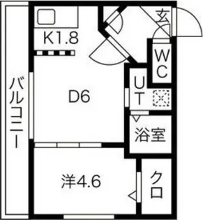 Norte15【2階】の間取り