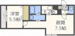 VeroShangri-la【4階】の間取り