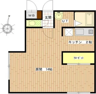 アーバンテラスN37【301号室】の間取り