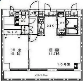 Bien North(ビアンノース)【510号室】の間取り