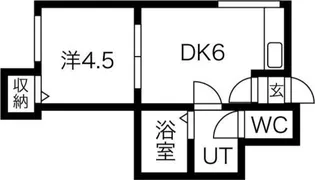 カーサソレアード【3階】の間取り