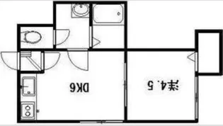 ウイングコート札幌Ⅰ【105号室】の間取り