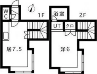ラポール北28【1階】の間取り